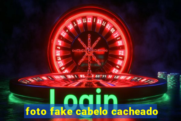 foto fake cabelo cacheado